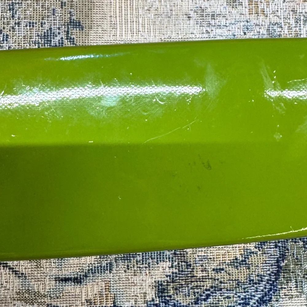 Kate Spade New York Hard Shell Turquoise/Green Eyewear Case w/signature logo